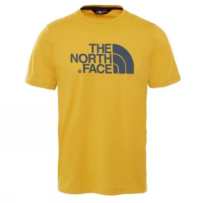 Tee The North Face Tanken Hombre - Amarillo - Chile UGC913702